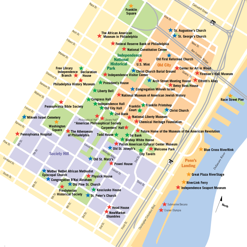 map of philadelphia