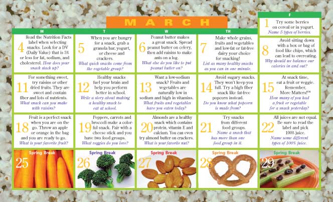 rise and shine calendar